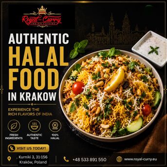 Warsaw, Restaurants, Halal Food Krakow &ndash; Authentic Indian Cuisine At Royal Curry
