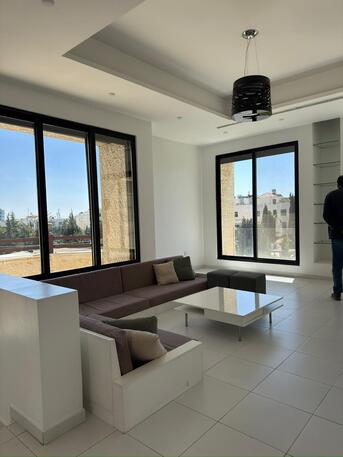 Abdoun, Apartments, Flats, Houses & Villas, JOD 30000/year,  Furnished,  4 BR,  400 Sq. Meter,  Duplex Apartment For Rent \\ North Abdoun