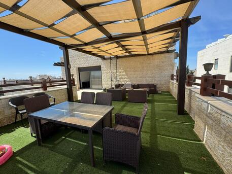 Abdoun, Apartments, Flats, Houses & Villas, JOD 30000/year,  Furnished,  4 BR,  400 Sq. Meter,  Duplex Apartment For Rent \\ North Abdoun
