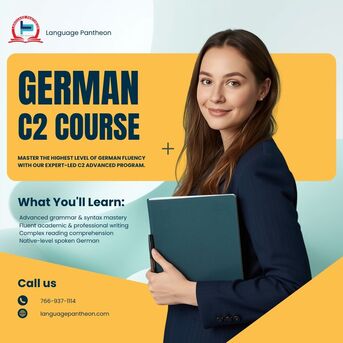 New Delhi, Lessons Offered, Advanced German Language Course - C2 Level