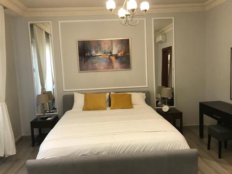 Abdoun, Apartments, Flats, Houses & Villas, JOD 20000/year,  Furnished,  3 BR,  200 Sq. Meter,  Furnished Garden Apartment For Rent