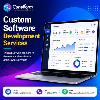 Ahmedabad, Software Development, Custom Software Development Solutions For Startups & Enterprises