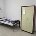 SAR 600,  STEEL SINGLE BED WITH MATTRESS & PILLOW TWO-DOOR STEEL CABINET 4KG BLANKET INCLUDED  PACKA