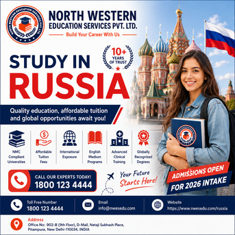 New Delhi, Counseling, 🎓 STUDY MBBS IN RUSSIA WITH NWES