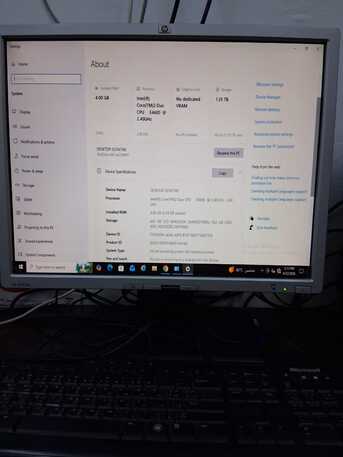Riyadh, Computers, SAR 350,  Desktop With PC For Sale + Printer + Key Board + Mouse