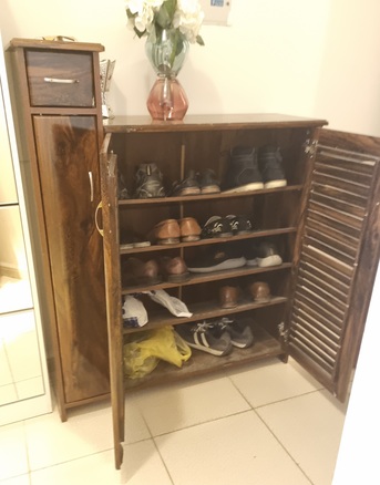 Khobar, Household Items, SAR 250,  Wooden Shoes Rack