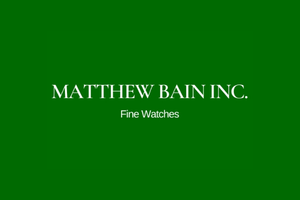 New York, Watches, Matthew Bain Inc - Rare Vintage & Luxury Timepiece Specialists