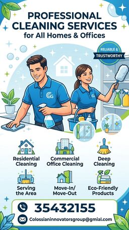 Manama, Jobs, CLEANNG MALE / FEMALE