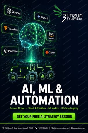 New York, Web Design & Development, Custom AI & Automation Tools For Small Businesses Across The USA