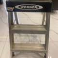 SAR 199,  Werner Aluminum 3- Step Ladder Silver 2ft