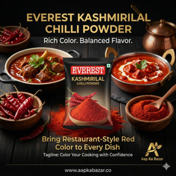 New Delhi, Household, Everest Kashmirilal Chilli Powder &ndash; Rich Color & Balanced Flavor