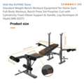 SAR 750,  Gym Bench Press And Multifunctional Gym
