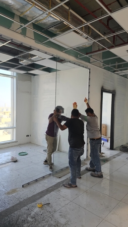 Dammam, Construction, Aluminum Glass Work For Buildings, Showroom And Office