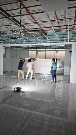 Dammam, Construction, Aluminum Glass Work For Buildings, Showroom And Office