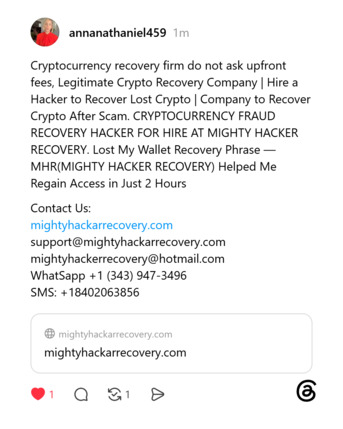 Chicago, Technical, No Upfront Fees For Crypto Recovery &ndash; WhatsApp Mighty Hacker Recovery: +1 (343) 947-3496