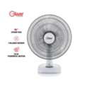 SAR 100,  16‑Inch Table Fan – 4‑Speed, 5‑Blade Oscillating Desk Fan With Poly‑Coated Safety Grill, H