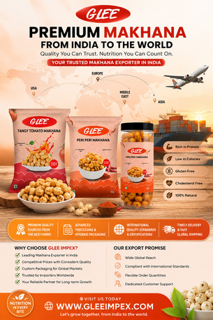 Noida, Food, INR 10000,  Makhana Exporter In India | Best Fox Nuts (Makhana) Exporter In India &ndash; Glee Impex