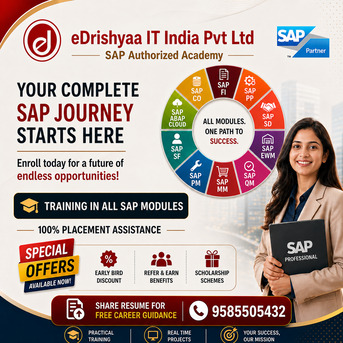 Chennai, Education, Get  Flat Discount On SAP Authorized Training - Kickstart Your Career In 2026!