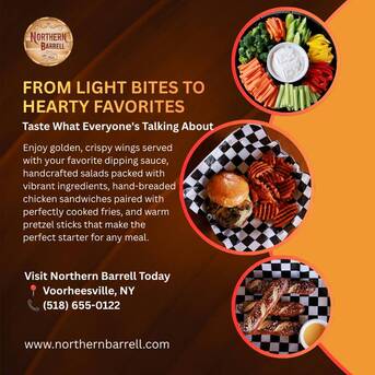 New York, Food & Drink, From Crispy Wings To Handcrafted Salads &ndash; Taste The Best Of Northern Barrell
