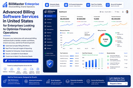 New York, Software Development, Advanced Billing Software Services In US For Enterprises Looking To Optimize Financial