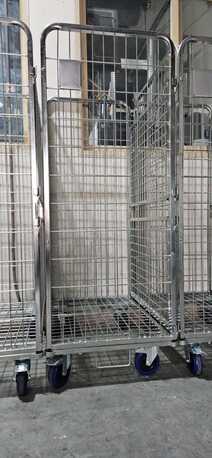 Kuwait City, Materials, KWD 80,  Cage Trolley / Roll Container / Steel Trolley Heavy Duty / Logistics Trolley