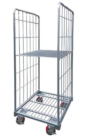 Kuwait City, Materials, KWD 80,  Cage Trolley / Roll Container / Steel Trolley Heavy Duty / Logistics Trolley