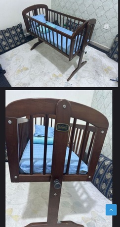 Jubail, Baby & Kid Stuff, SAR 200,  I Would Like To Sell Baby Wooden Crib And Baby Walker