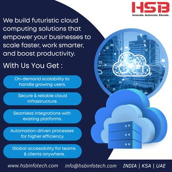 Dubai, Software Development, Cloud Computing Company In Dubai - HSB Information Technologies LLC