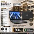BHD 93,  Dell Core I7 Like New Condition 8th Gen Laptop 8GB RAM 256GB SSD FREE Bag,Mouse & Earphone