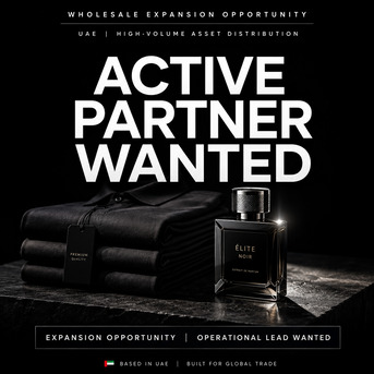 Dubai, Business Partners, Wholesale Expansion Opportunity - Active Partner Wanted