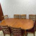 SAR 600,  Wooden Dining Table 8 Seater For Sale