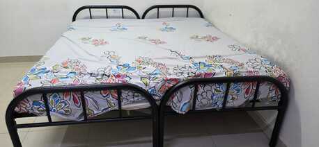 New Industrial City, Appliances, SAR 850,  Refrigerator, Wall Fan, And Iron Mattress With Bed
