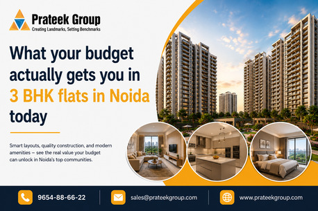 Noida, Real Estate, What Your Budget Actually Gets You In 3 BHK Flats In Noida Today