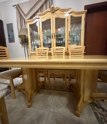 Riyadh, Appliances, SAR 2500,  Full Dining Room Setطاولة سفرة 8 كراسي للبيع 8 Chairs Dinning Table For Sale