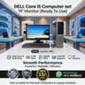 BHD 33,  DELL I5 Computer Set 4GB Ram 320GB HDD With 19