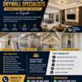 GYPSUM CEILING & DRYWALL CONTRACTING TEAM &ndash; RIYADH