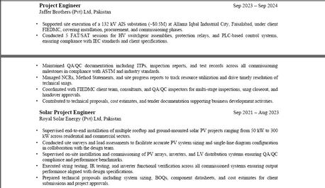 Riyadh, Job Seekers, Job Application - Electrical Engineer