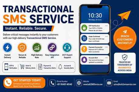 Gurugram, Business, Looking For A Reliable Way To Send Instant Notifications? Choose Transactional SMS