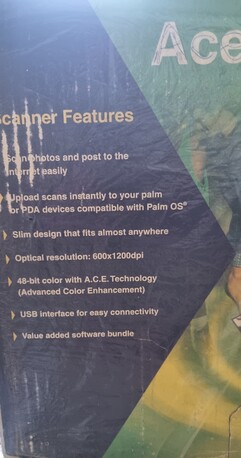 Riyadh, Computers, SAR 30,  Acer S2W 3300U Scanner With Original Box