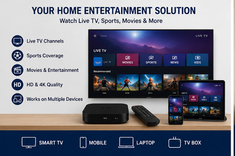 Khobar, Household Items, SAR 20,  🏏📺-:) GOOD NEwS :) India-Pakistan Family Premium Entertainmen At Your Smart Tv-Laptop-