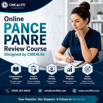 New York, Education, Online PANCE PANRE Review Course Designed By CME4Life