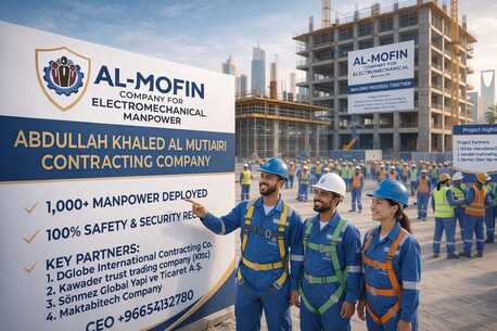 Riyadh, Construction, Manpower Supplier ( Abdullah Khaled Al Mutairi)