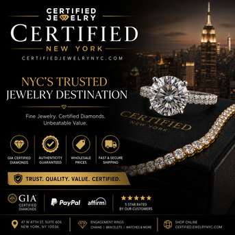 New York, Jewelry, USD 292,  Certified Jewelry NYC | Gold & Silver Chains, Ring & Earrings