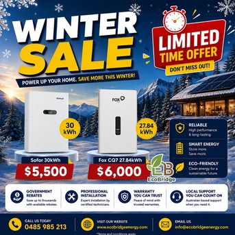 Melbourne, Electronics, AUD 6000,  ❄️ WINTER BATTERY SALE – LIMITED TIME OFFER! ❄️