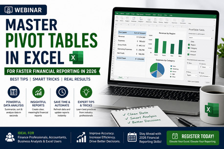 New York, Education, Master Pivot Tables In Excel For Faster Financial Reporting In 2026