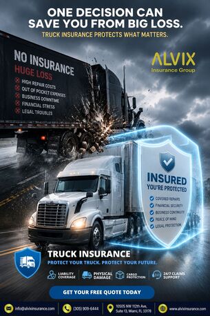 Miami, Financial, Trucking Insurance For US Fleets | Fast Quotes Today