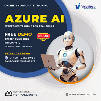 Hyderabad, Education, Azure AI Free Demo Class For Beginners And Experts