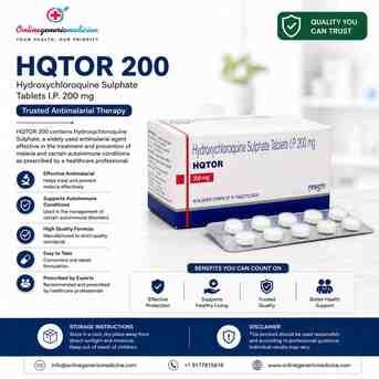 New York, Health & Beauty Items, USD 5,  HQTOR Tablet (Hydroxychloroquine Sulfate) |Therapeutic Care | Onlinegenericmedicine