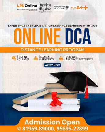 Punjab, Lessons Offered, LPU Distance DCA | Diploma In Computer Applications