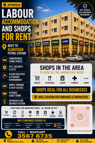 Manama, Staff Accomodation, Labour Accomodation For Rent / Commissions To Agents/ For Big And Small Companies